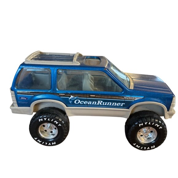 Nylint Ford Ocean Runner Truck Vitg Toy 1980s SUV Explorer Blue Metallic - Picture 1 of 7